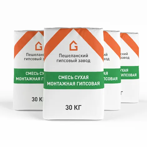 Клей гипсовый монтажный 30 кг для ПГП и ГСП