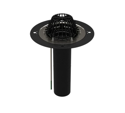 Кровельная воронка с электроподогревом WIGAR 160x450