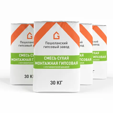 Клей гипсовый с противоморозной добавкой 30 кг